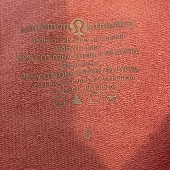 Lululemon Pink Full-zip Jacket - Picture 4 of 4